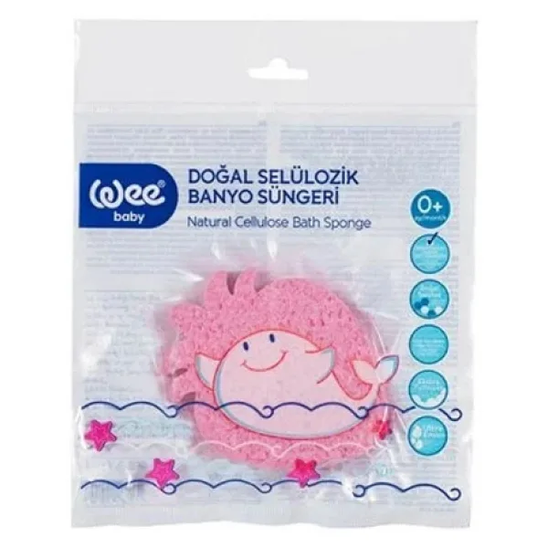 Wee Baby 915 Doğal Selülozik Bebek Banyo Süngeri