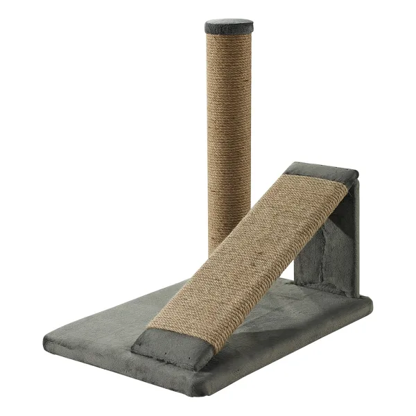 Woolart Rıco Kedi Tırmalama Mobilyası Gri
