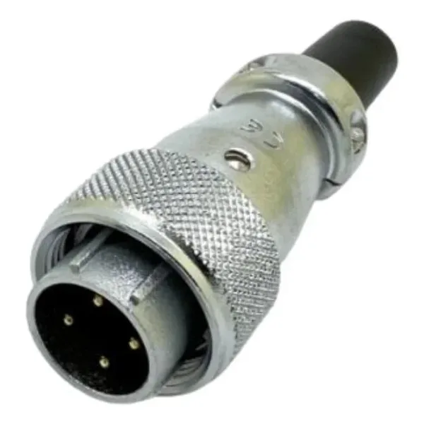 WS16 4 Pin 16mm Su Geçirmez Konnektör - Erkek