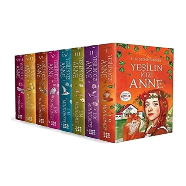 Yeşilin Kızı Anne Kutulu Set 8 Kitap Takım - Lucy Maud Montgomery