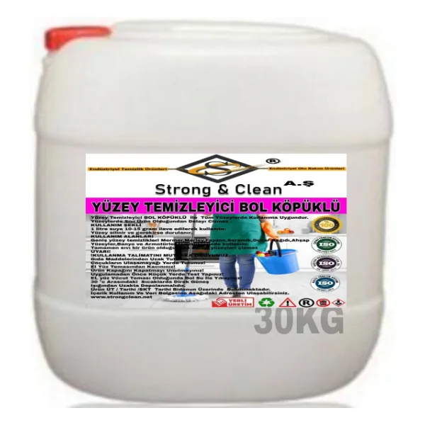 YÜZEY TEMİZLEYİCİ (KÖPÜKLÜ) 30 KG