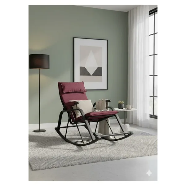 Zerka Concept Nil Sallanan Sandalye & Koltuk & Tv Koltuğu Bordo