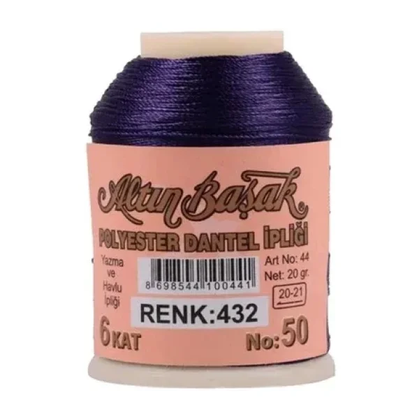 Altınbaşak Oya ve Dantel İpi 20 gr - Royaleks - No: 432