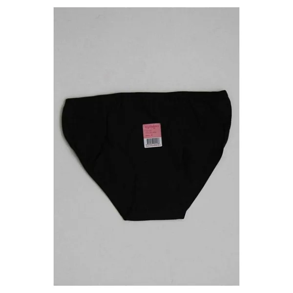 Aydoğan Kadın Likralı Bikini Külot 0181-12 Adet - Siyah