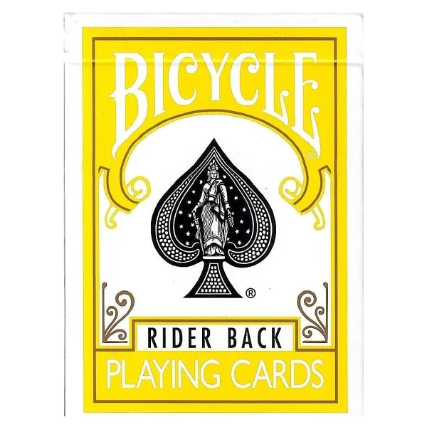 Bicycle Standard Endeks Sarı İskambil Kağıdı