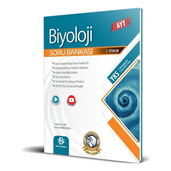 Bilgi Sarmal Yayınları TYT-AYT Biyoloji Soru Bankası