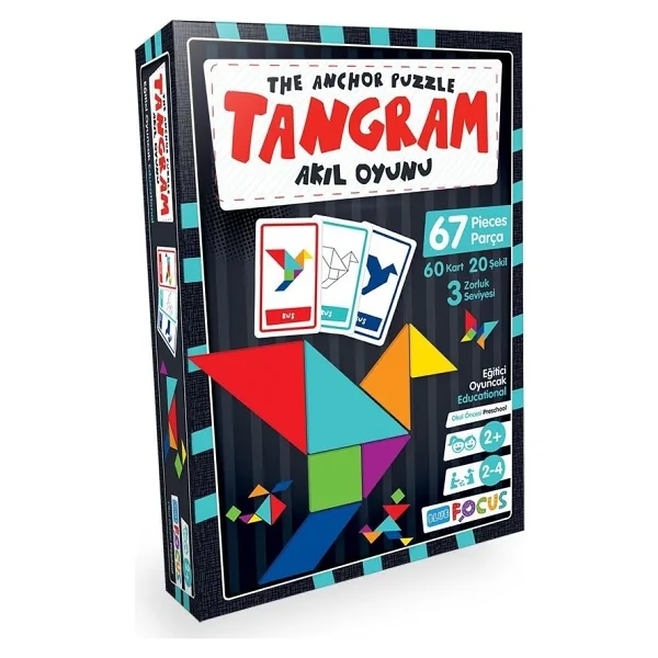 Blue Focus Tangram The Anchor Puzzle
