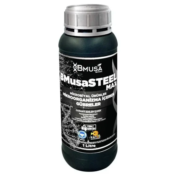 Bmusa Steelmax 1Lt Mikrobiyal Gübre