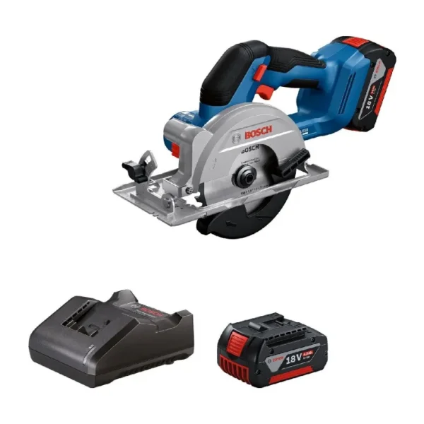 Bosch GKS 18V-51 Çift Akülü 4 Ah Daire Testere
