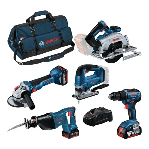 Bosch Gsr+Gws+Gks+Gsa+Gst 3X4.0ah