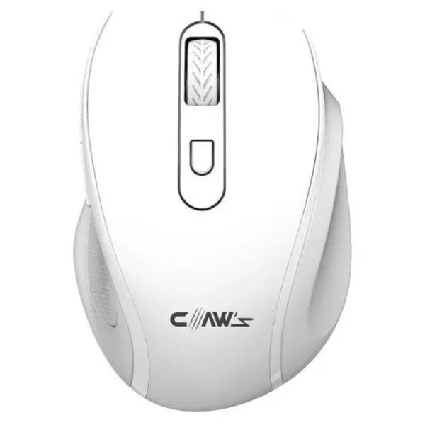 Claws Genius Beyaz Ergonomik Optik Kablosuz Mouse