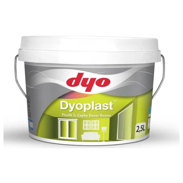 Dyo Dyoplast 2.5 lt Plastik İç Cephe Boyası - Beyaz
