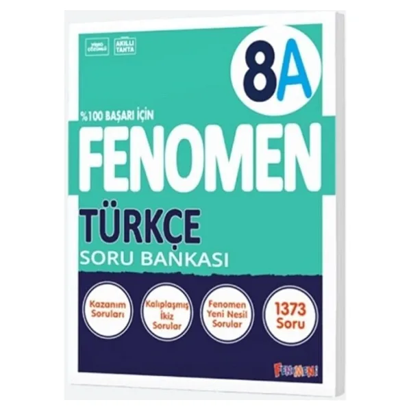 Fenomen Okul Yayınları 8. Sınıf LGS Türkçe Soru Bankası (A)