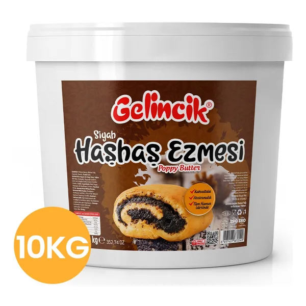 Gelincik Siyah Haşhaş Ezmesi 10 kg