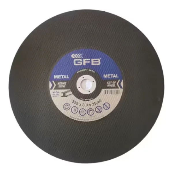 Gfb Metal Kesici Taş 355x3,0x25,40 - 5 Adet - GFB2359