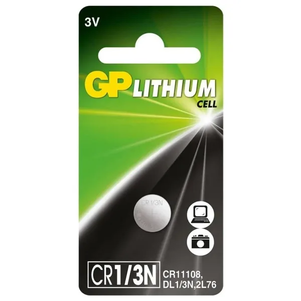 Gp Lityum (CR1/3N) Tekli Pil