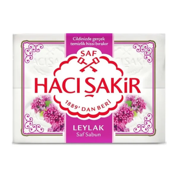 Hacı Şakir Banyo Sabunu 4X150 gr Leylak 8718951384378 Banyo Sabunu
