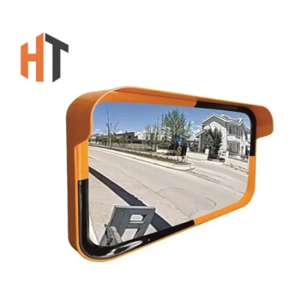 Hayat Trafik Trafik Güvenlik Aynası 40 x 60 cm Sarı-Siyah, Tümsek Ayna, Otopark Aynası