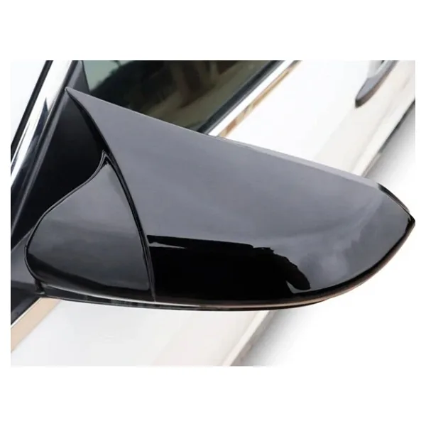 Hyundai Elantra Yarasa Ayna Kapağı Sinyalsiz Piano Black Abs 2016-2020 Arası