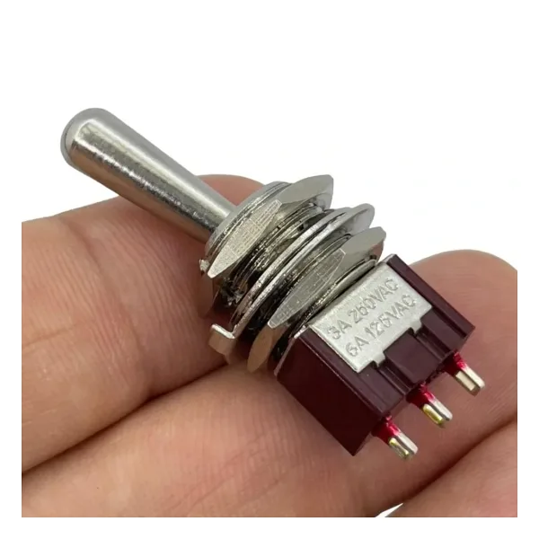 IC-148E Toggle Switch On-Off 12mm 3P MTS-102L