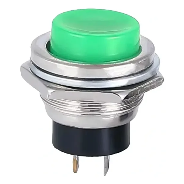 IC-180 Buton Ø16mm DS-212 Yeşil