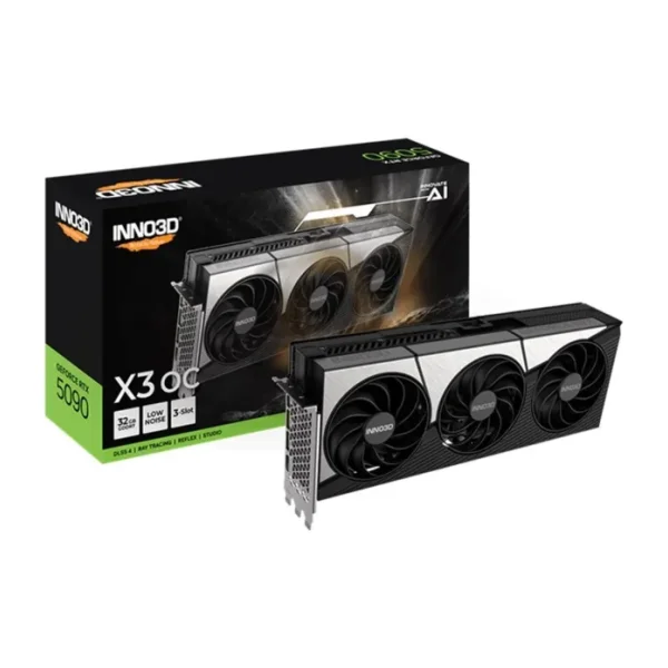 Inno3D RTX 5090 X3 OC N50903-32D7X-17593928 512 Bit GDDR7 32 GB Ekran Kartı