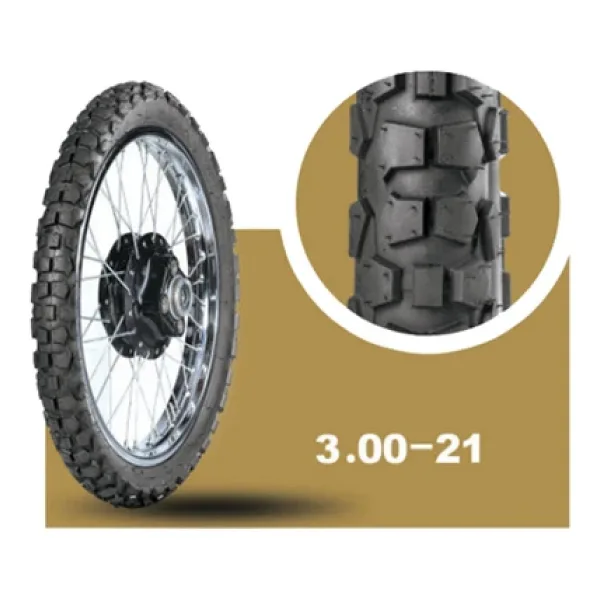 IRAN YASA TIRE & RUBBER Iran Yasa Tr Kp 300-21 Tt (Iç Lastikle Kullanıma Uygundur) Ön Yol/ Toprak Lastiği