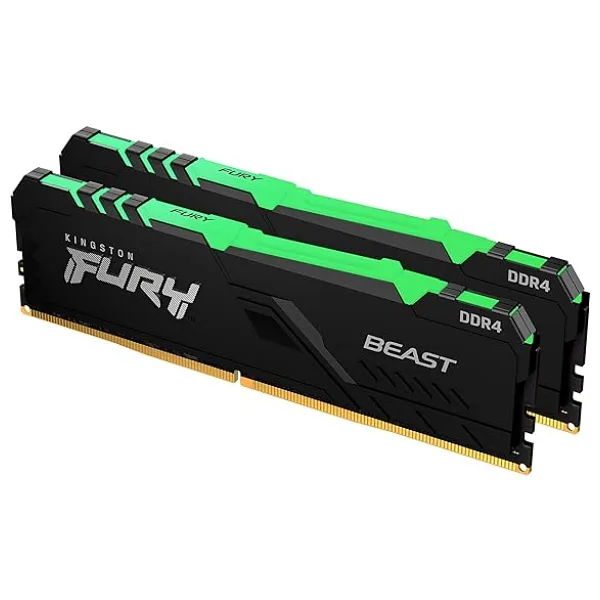 KİNGSTON FURY BEAST RGB DDR4 16 GB(2X8GB) 3200MHZ RAM