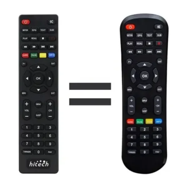 Korax Hitech Mini HD Uydu Alıcı Kumandası
