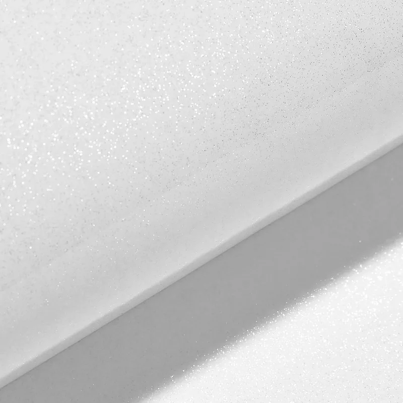 Livelynine 40 cm x 5 m Parlak Beyaz Temaslı Kağıt Yapışkan Arka Plastik Kendinden Yapışkanlı Vinil Sargı Düz Duvar Kağıdı Mutfak Tezgahı Banyo Dolabı Mutfak Dolapları Kapı Mobilya Çıkartmaları Parlak