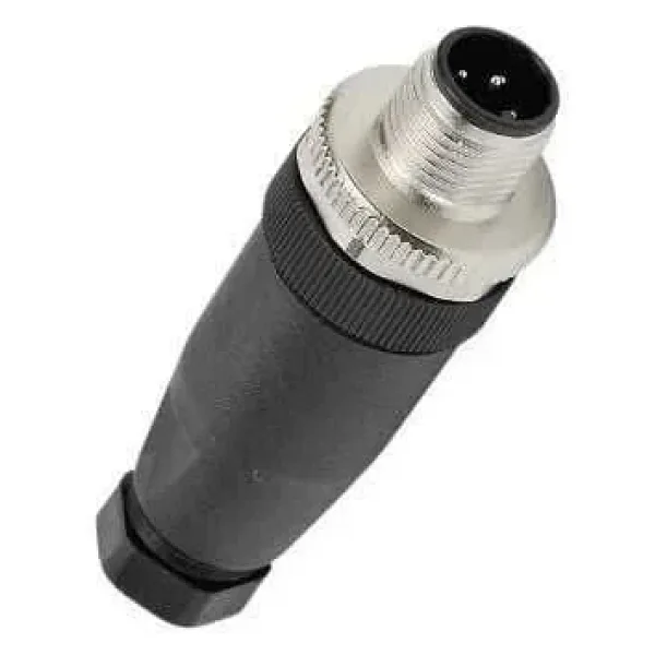 M12 5 Pin Erkek Konnektör