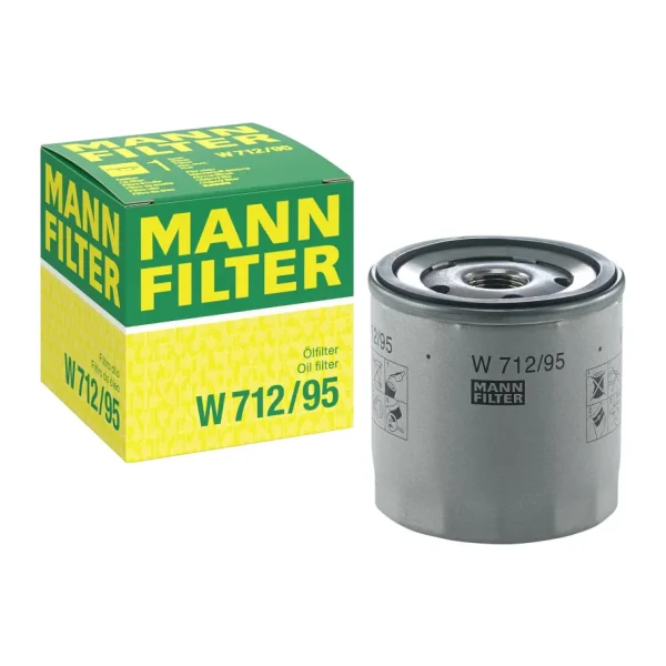 MANN-FILTER Orijinal MANN-FILTER Yağ Filtresi W 712/95 (VW Group)