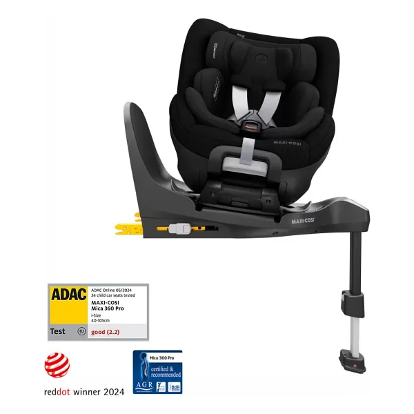 Maxi-Cosi Mica 360 Pro Isofix Authentic Black 0-18 kg Oto Koltuğu