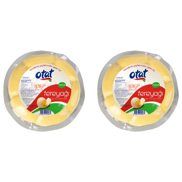 Otat Köy Tipi Tereyağı 700 gr x 2 Süper Ikili Paket - 1,4 kg