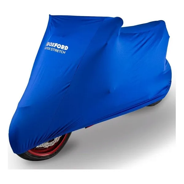 Oxford Motosiklet Protex Indoor Premium Stretch-Fit Kilif Iç Mekan X-Large Mavi Cv181