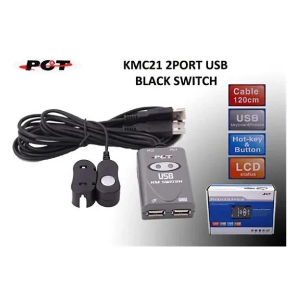 PCT KMC21 KVM Switch