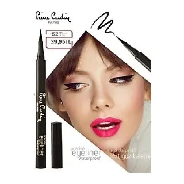 Pierre Cardin Suya Dayanıklı Keçe Uçlu Eyeliner Pen 501 - 13204