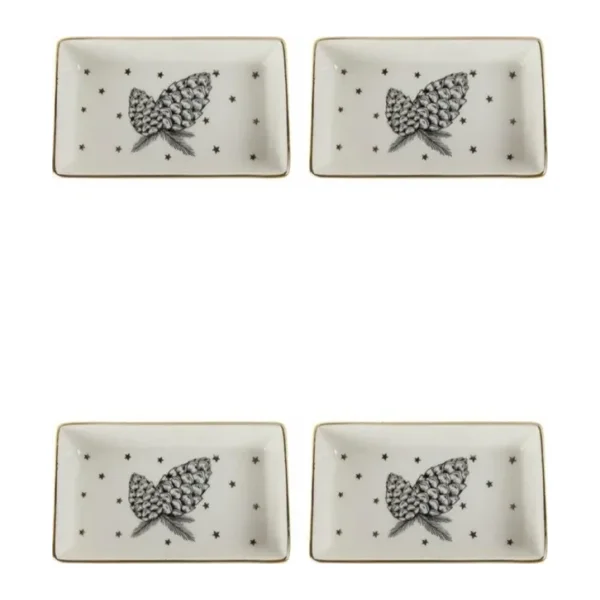 Porland Forest Kahvaltı Meze Tabağı 11cm 4'lü