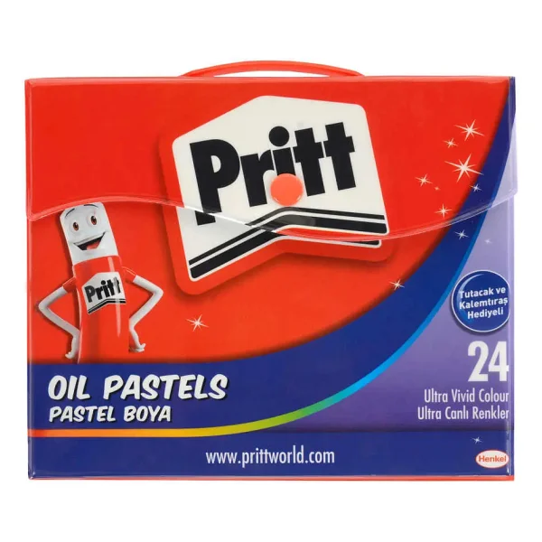 Pritt Çantalı 24'lü Pastel Boya