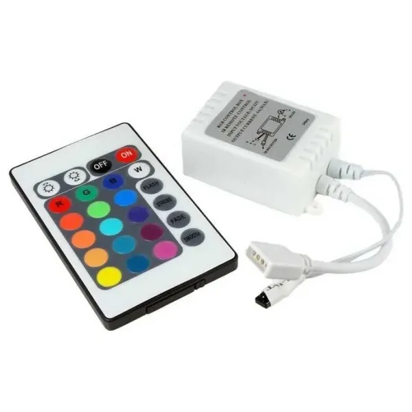 Rgb Şerit Led Kumandası 6A 24 Butonlu