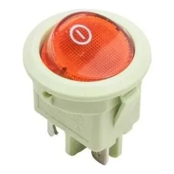 RS601 Yaylı 3-Pin ON-OFF Anahtar - Yeşil