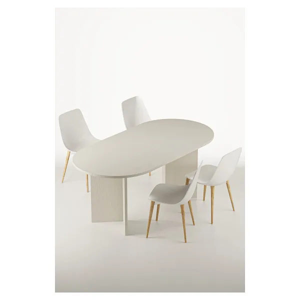 SARMOBİ Harmony Nara (SADECE MASA) Oval Masa 180x75x90 cm Aytaşı - Modern Tasarım
