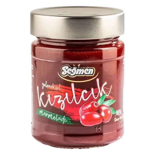 Seğmen Kızılcık Marmelatı Kavanoz 370g
