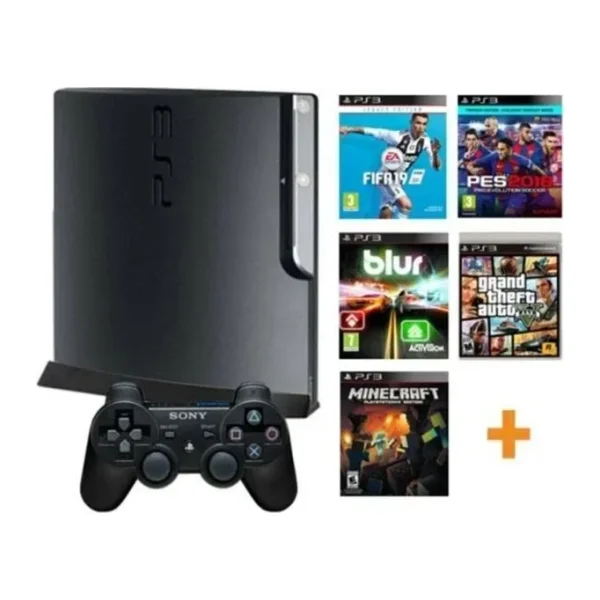 Sony Playstation 3 Slim 320 Gb ve 30 Güncel Oyun