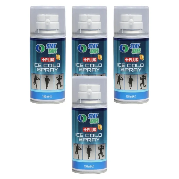 Stay Safe Soğutucu Sprey 150 Ml 4 Adet