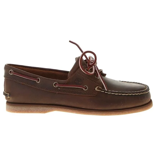 Timberland Classic Boat 2 Eye TB01001R2141 Açık Kahverengi Erkek Tekne Ayakkabısı
