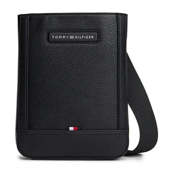 Tommy Hilfiger Siyah Erkek Postacı Çantası TH CENTRAL MINI CROSSOVER
