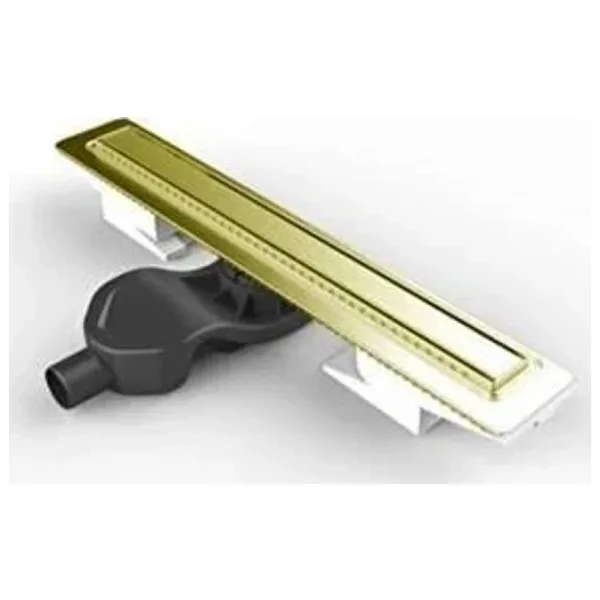 VitrA V-Flow Elegant 59980223000 Duş Kanalı 50 cm Parlak Altın