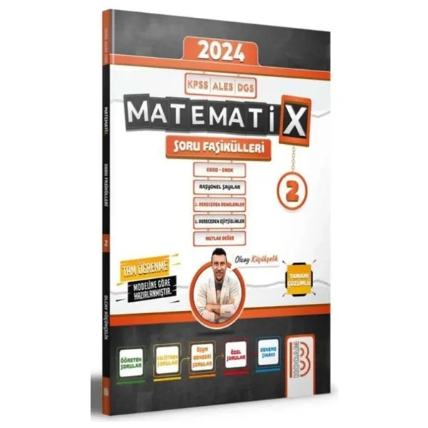2024 KPSS ALES DGS Matematix Soru Fasikülleri - 2