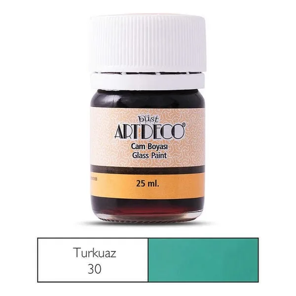 Artdeco 25 ml Turkuaz Cam Boyası